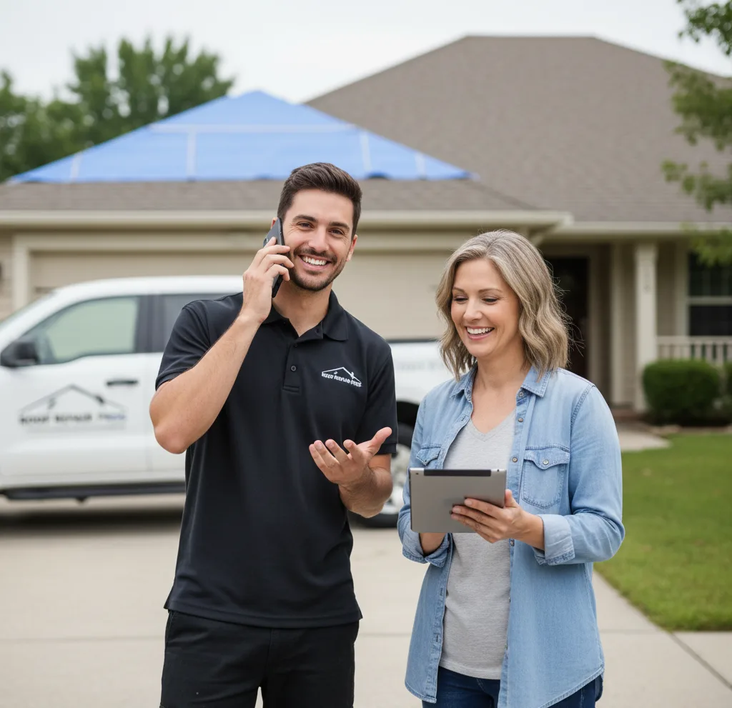 Modern Solutions Roof Repair customer support in Linn